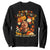 Afro Latina Power Sweatshirt Hispanic Heritage Month Flowers - Print Your Wear