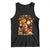 Afro Latina Power Tank Top Hispanic Heritage Month Flowers - Print Your Wear