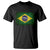 Brazilian Pride Latin America Vintage Brazil Flag T Shirt - Print Your Wear