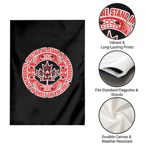 Indigenous Children Garden Flag Together We Stand In Remembrance Unity Day Papoose Maple Leaf Native American TS11 Print Your Wear
