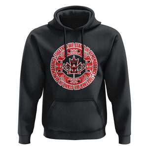 Indigenous Children Hoodie Together We Stand In Remembrance Unity Day Papoose Maple Leaf Native American TS11 Black Print Your Wear