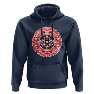 Indigenous Children Hoodie Together We Stand In Remembrance Unity Day Papoose Maple Leaf Native American TS11 Navy Print Your Wear