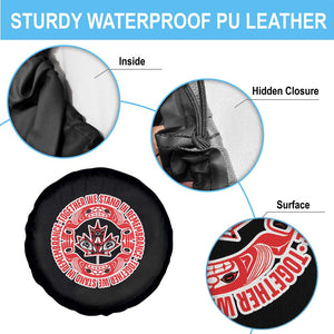 Indigenous Children Spare Tire Cover Together We Stand In Remembrance Unity Day Papoose Maple Leaf Native American TS11 Print Your Wear