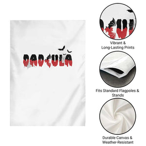 Halloween Couple Matching Garden Flag Dadcula Couples Daddy Husband Vampire Bat Spider Web TS11 Print Your Wear