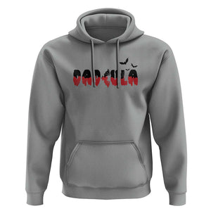 Halloween Couple Matching Hoodie Dadcula Couples Daddy Husband Vampire Bat Spider Web TS11 Sport Gray Print Your Wear