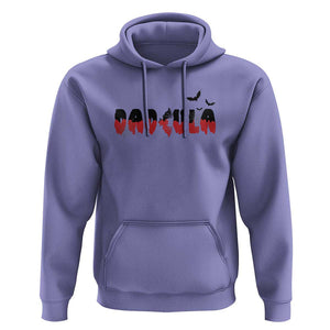 Halloween Couple Matching Hoodie Dadcula Couples Daddy Husband Vampire Bat Spider Web TS11 Violet Print Your Wear