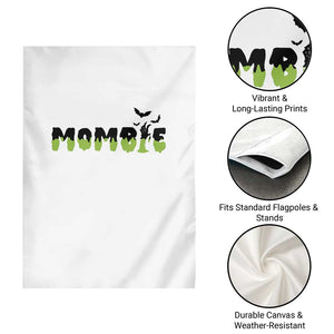 Halloween Couple Matching Garden Flag Mombie Couples Mommy Wife Zombie Hand Bat TS11 Print Your Wear
