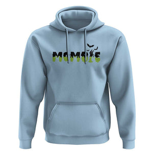 Halloween Couple Matching Hoodie Mombie Couples Mommy Wife Zombie Hand Bat TS11 Light Blue Print Your Wear
