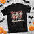 Funny Halloween T Shirt Let's Watch Horror Movies Popcorn Drinks Murderer Bat TS11 Black Print Your Wear
