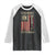 Combat Medic Veteran Raglan Shirt Medical Military Vintage American Flag TS11 Black White Print Your Wear