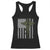 Combat Medic Soldier Racerback Tank Top Caduceus Vintage American Flag TS11 Black Print Your Wear