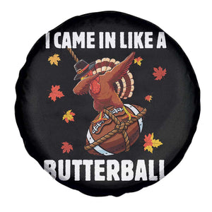 Funny I Came In Like A Butterball Spare Tire Cover Thanksgiving Dabbing Turkey TS11 Print Your Wear
