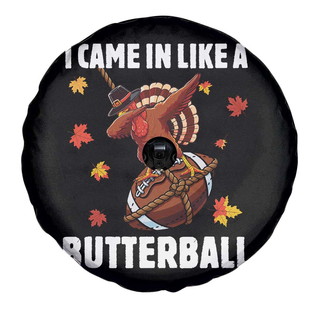 Funny I Came In Like A Butterball Spare Tire Cover Thanksgiving Dabbing Turkey TS11 Print Your Wear