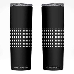 Six Seven 67 Morse Code Skinny Tumbler Subtle Secret Gen Alpha Meme TS11 Black Print Your Wear