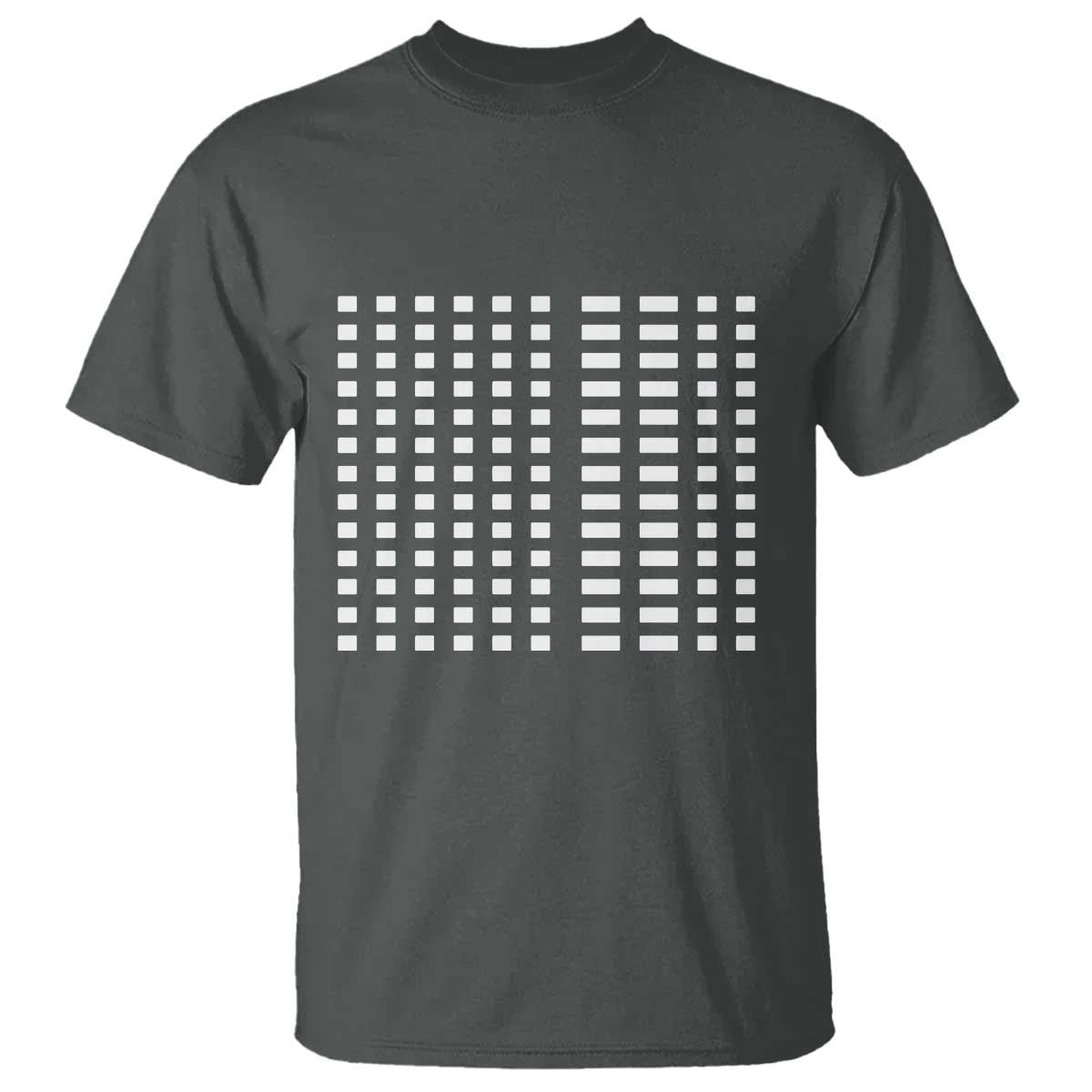 Six Seven 67 Morse Code T Shirt Subtle Secret Gen Alpha Meme TS11 Dark Heather Print Your Wear