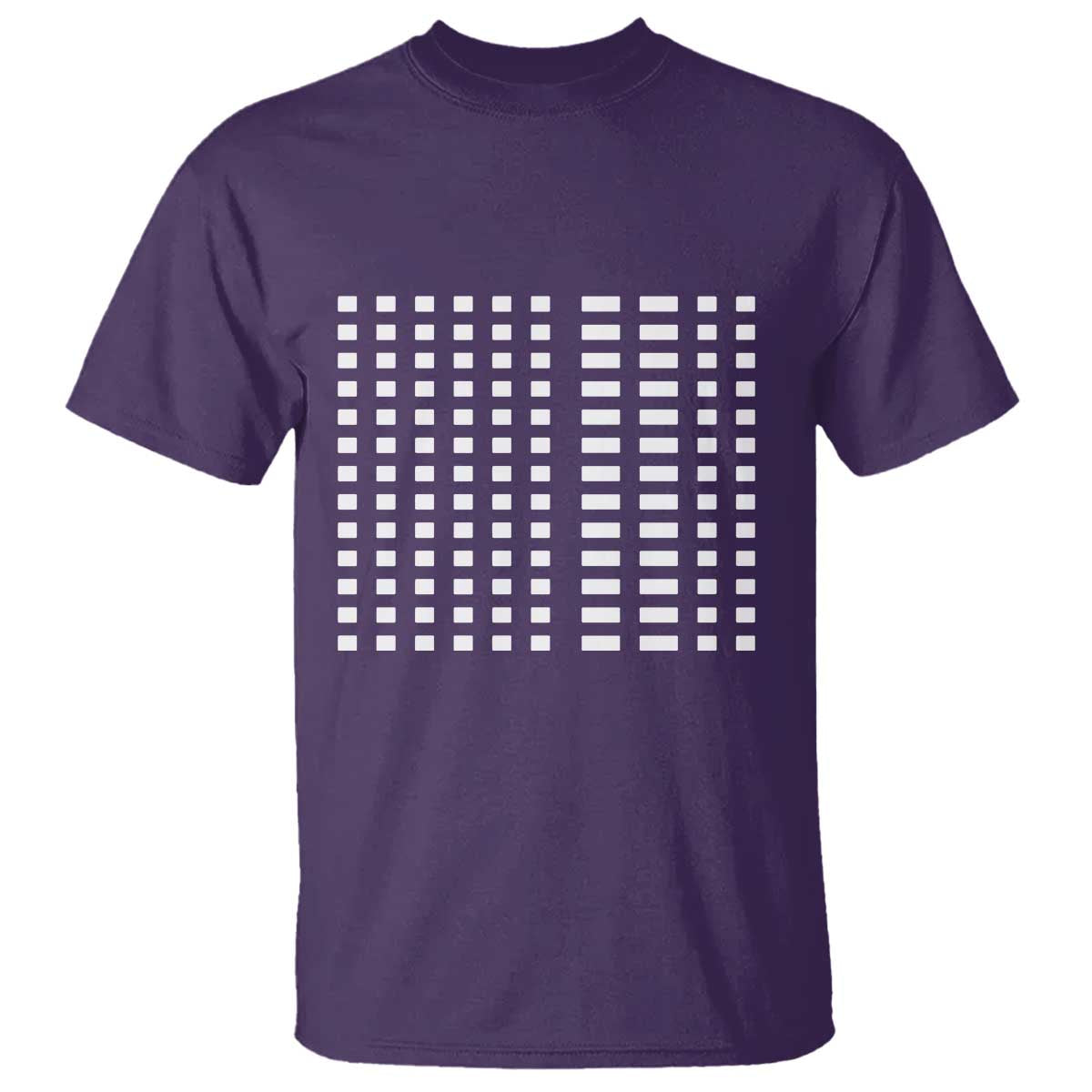 Six Seven 67 Morse Code T Shirt Subtle Secret Gen Alpha Meme TS11 Purple Print Your Wear