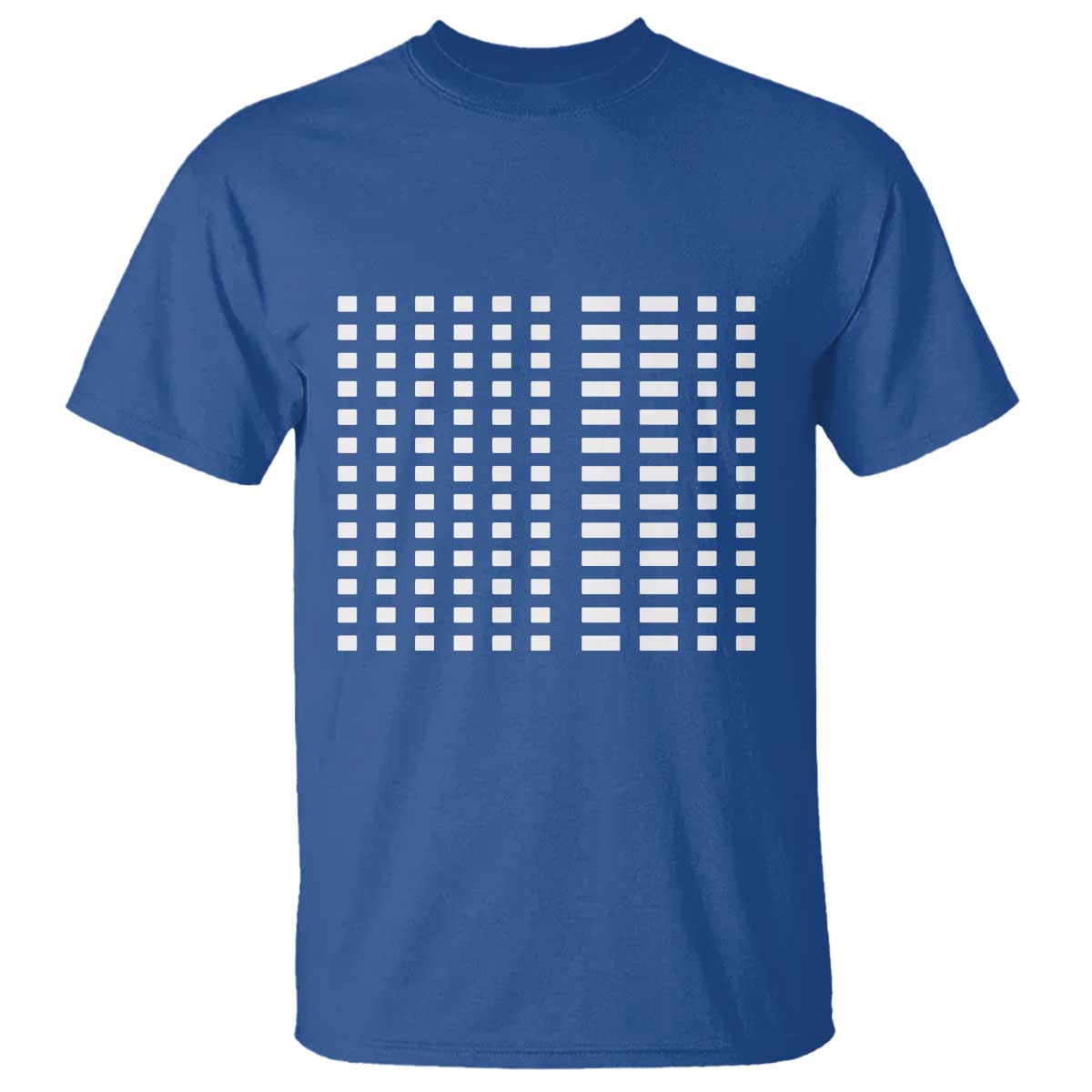 Six Seven 67 Morse Code T Shirt Subtle Secret Gen Alpha Meme TS11 Royal Blue Print Your Wear