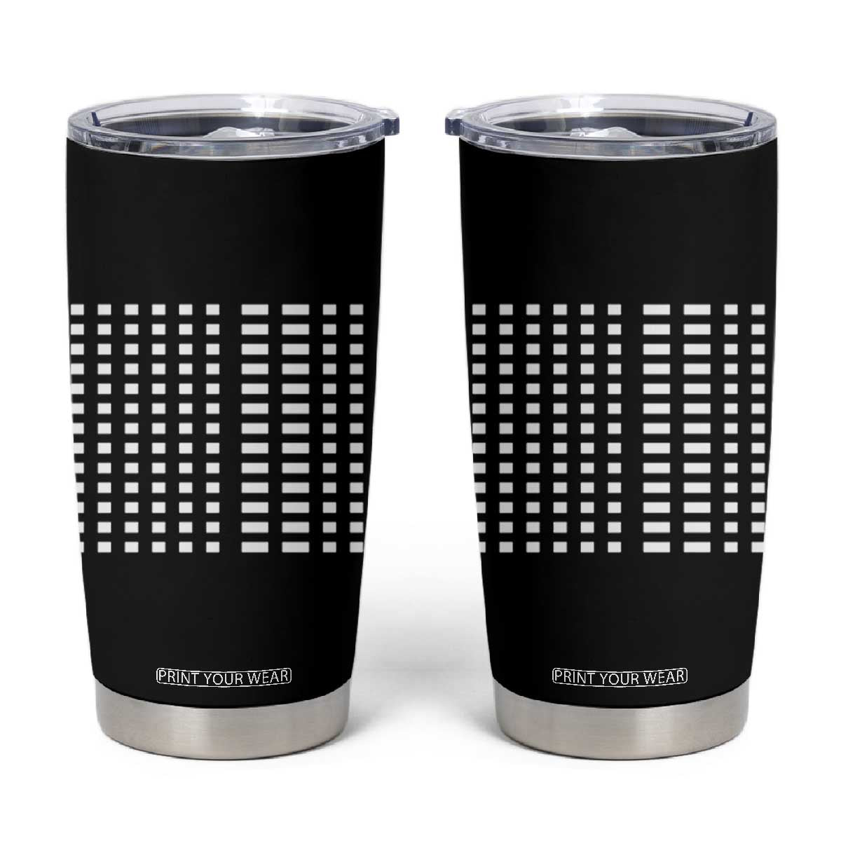 Six Seven 67 Morse Code Tumbler Cup Subtle Secret Gen Alpha Meme TS11 Black Print Your Wear