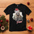 Funny Christmas Racoon T Shirt Sorry Santa I've Been Feral Trash Panda TS11 Black Print Your Wear
