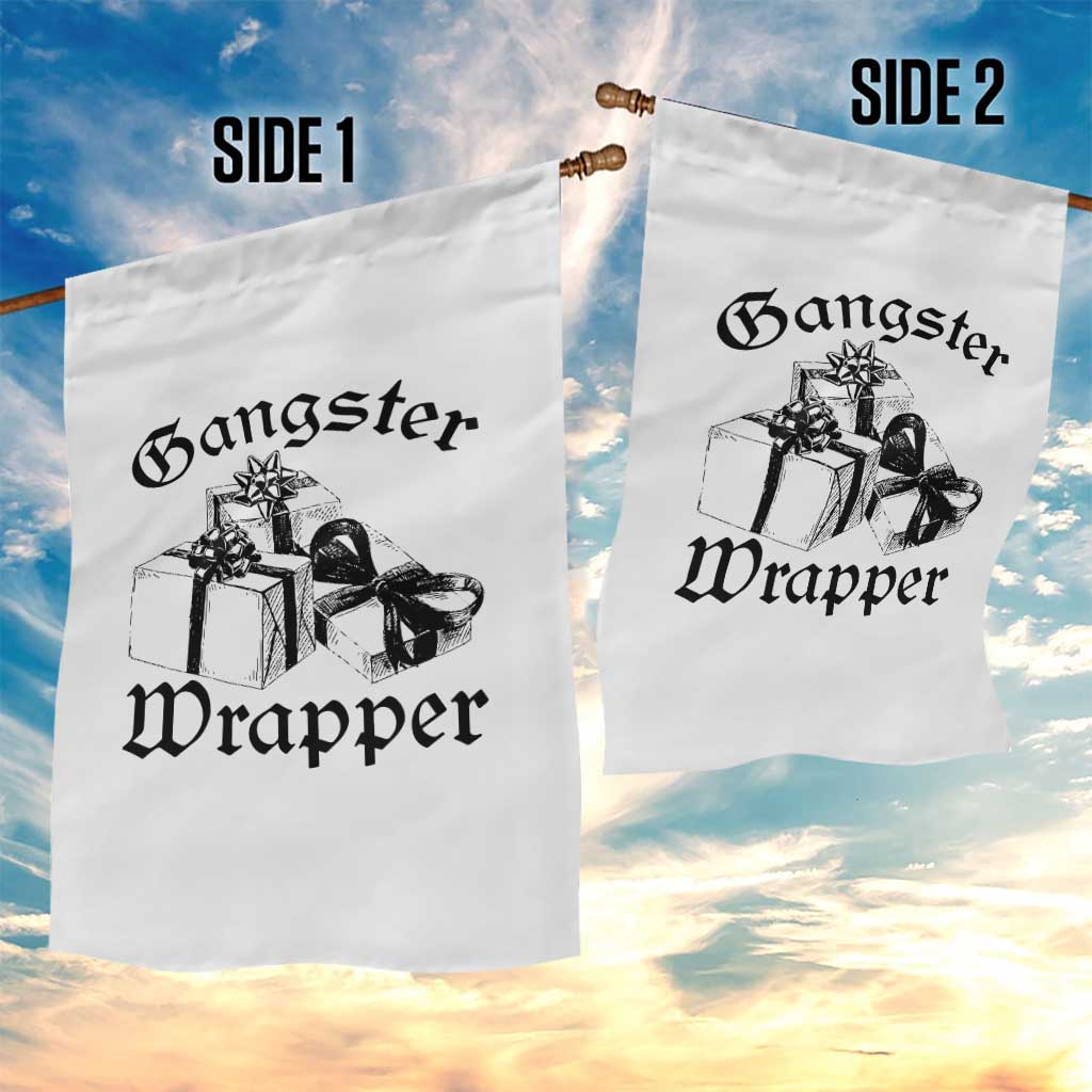 Funny Christmas Garden Flag Gangster Wrapper Vintage Presents Gift TS11 Print Your Wear