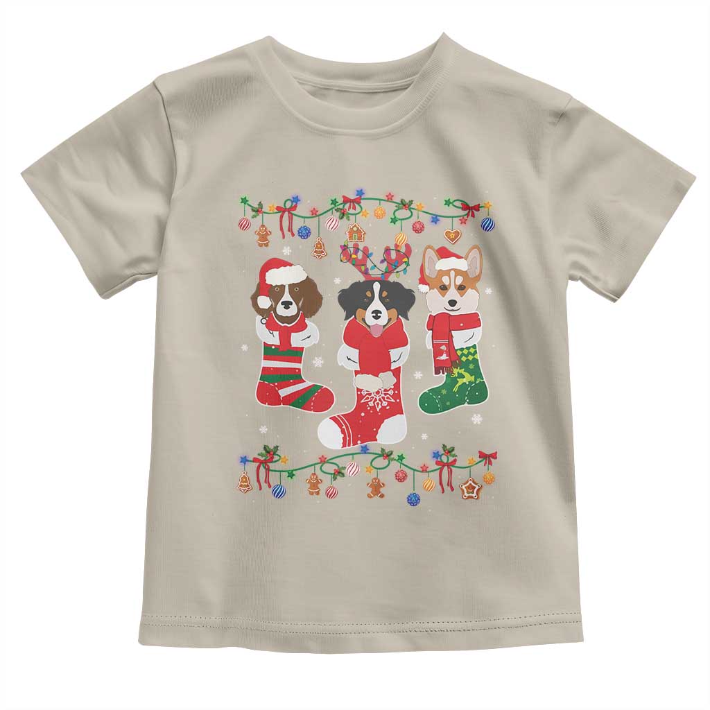 Funny Christmas Dog Owner Baby Shirt Socks Xmas Holiday TS11 Sand Print Your Wear