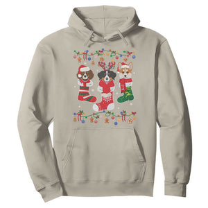 Funny Christmas Dog Owner Hoodie Socks Xmas Holiday TS11 Sand Print Your Wear