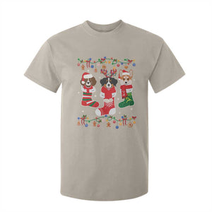 Funny Christmas Dog Owner T Shirt For Kid Socks Xmas Holiday TS11 Sand Print Your Wear