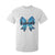 Jesus God Nativity Scene Coquette Bow Christmas T Shirt For Kid TS11 White Print Your Wear