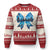 Jesus God Nativity Scene Coquette Bow Xmas Ugly Christmas Sweater TS11 Red Print Your Wear