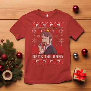 Funny Christmas Nakatomi Plaza T Shirt Deck The Hans TS11 Red Print Your Wear