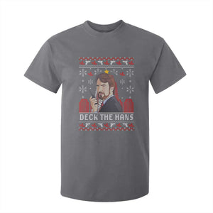 Funny Christmas Nakatomi Plaza T Shirt For Kid Deck The Hans TS11 Charcoal Print Your Wear