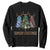 Funny Christmas Hunting Sweatshirt Season Greetings Camouflage Xmas Tree Reindeers TS11 Black Print Your Wear