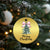 Funny Coquette Merry Xmas Christmas Ornament Pink Bow Xmas Tree TS11 Print Your Wear