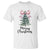 Funny Coquette Merry Christmas T Shirt Pink Bow Xmas Tree TS11 White Print Your Wear