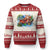 Funny Xmas Cajun Louisiana Ugly Christmas Sweater Dashing Through The Sneaux Santa Alligator TS11 Red Print Your Wear