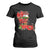 Funny Christmas Cajun T Shirt For Women Triple Heaux Santa Louisiana Map Crawfish TS11 Black Print Your Wear