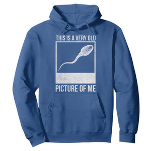 Funny This Is A Very Old Picture Of Me Hoodie Adult Humor Gag Gift TS11 Royal Blue Print Your Wear