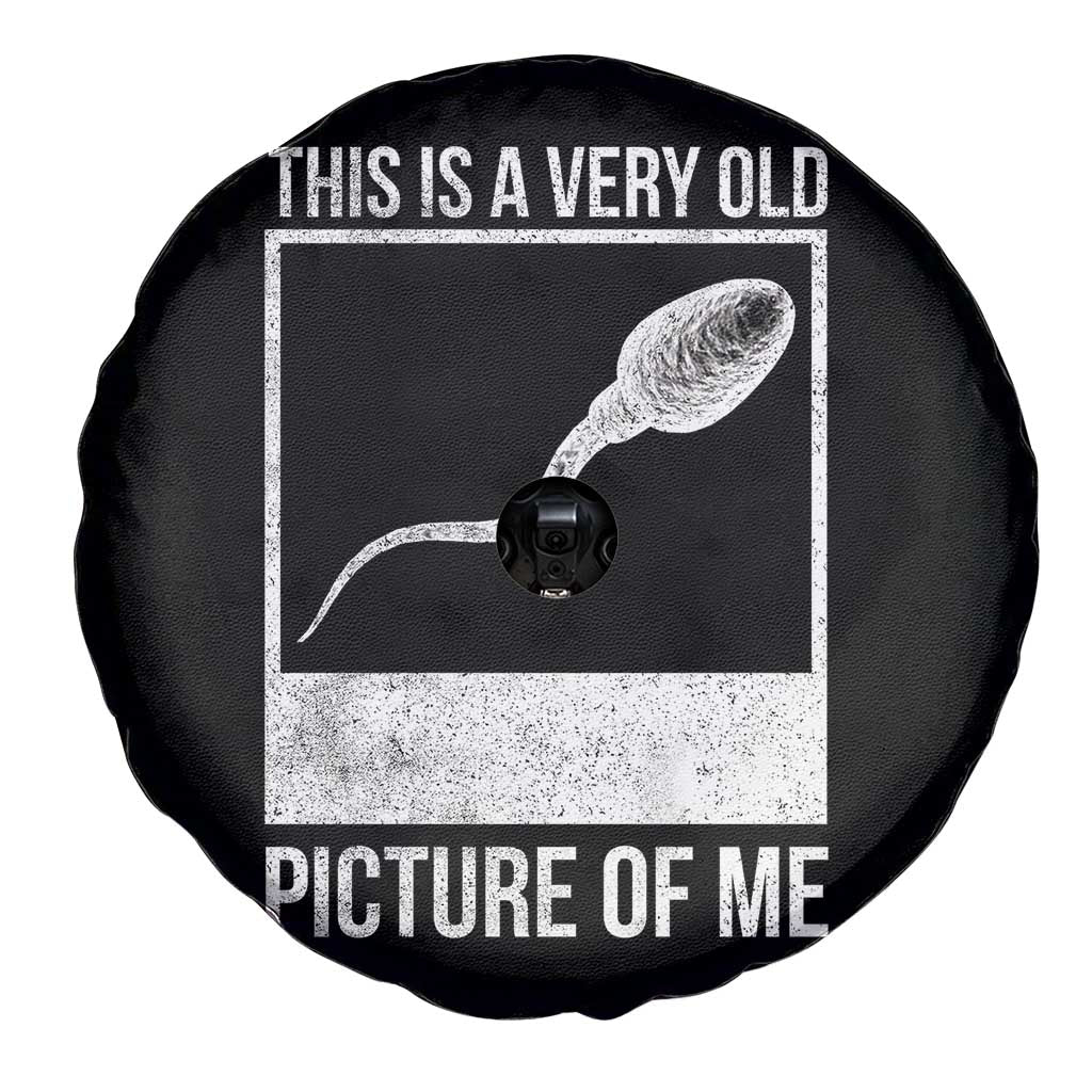 Funny This Is A Very Old Picture Of Me Spare Tire Cover Adult Humor Gag Gift TS11 Print Your Wear