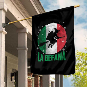 La Befana Italian Christmas Garden Flag Xmas Witch Folklore Italy Holiday TS11 Print Your Wear