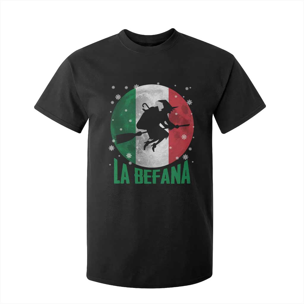 La Befana Italian Christmas T Shirt For Kid Xmas Witch Folklore Italy Holiday TS11 Black Print Your Wear