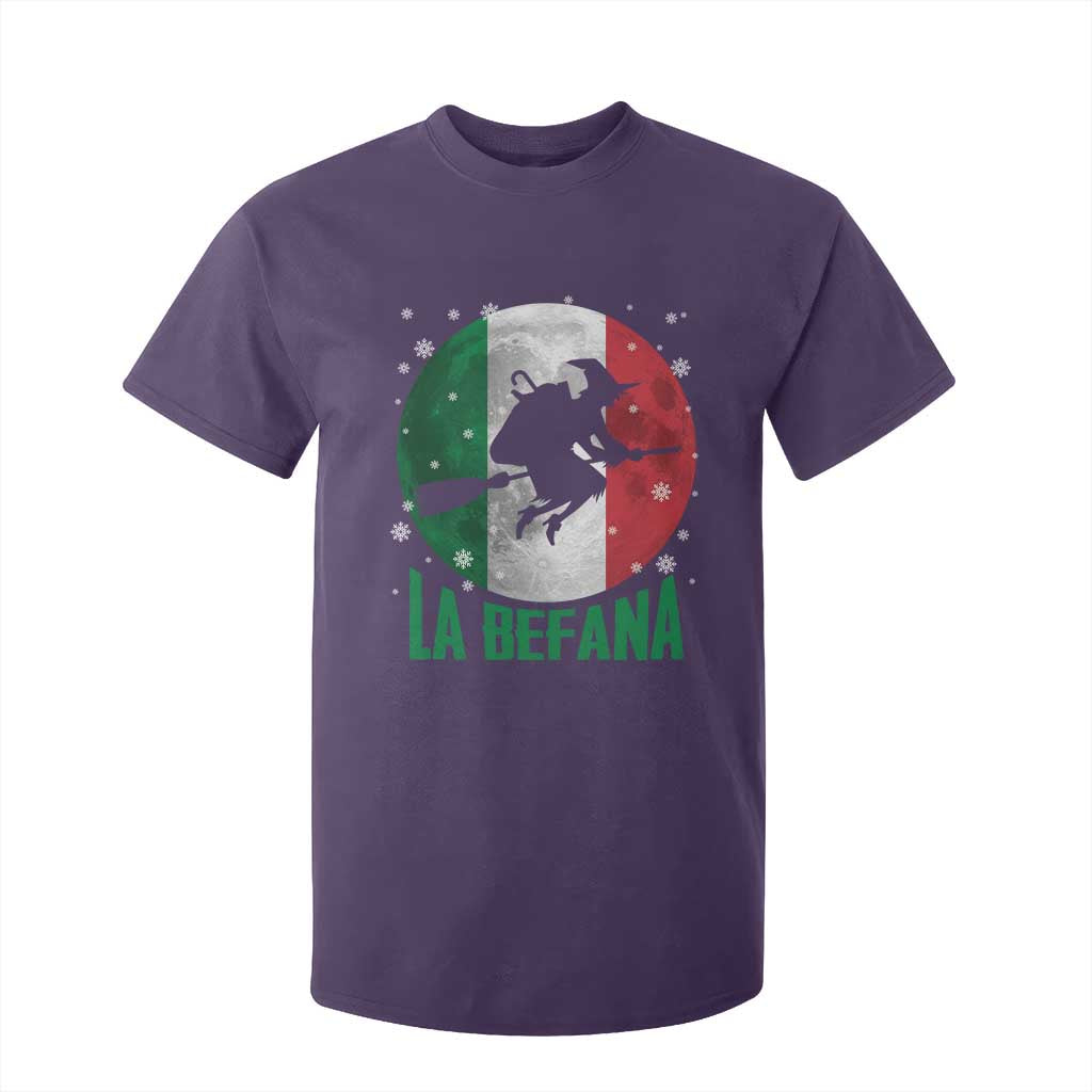 La Befana Italian Christmas T Shirt For Kid Xmas Witch Folklore Italy Holiday TS11 Purple Print Your Wear