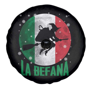 La Befana Italian Christmas Spare Tire Cover Xmas Witch Folklore Italy Holiday TS11 Print Your Wear