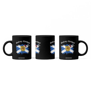 Scottish Christmas Coffee Mug Nollaig Chridheil Gaelic Xmas Scotland Lion Rampant TS11 Print Your Wear