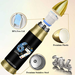 Funny 67 Hanukkah Bullet Tumbler Chanukah Menorah Dreidel Six Seven Meme TS11 Print Your Wear