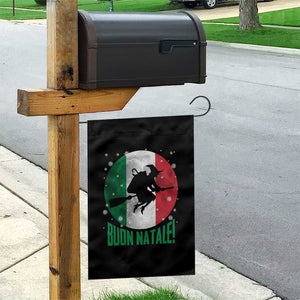 Buon Natale Italian Christmas Garden Flag La Befana Italian Folklore Witch TS11 Print Your Wear