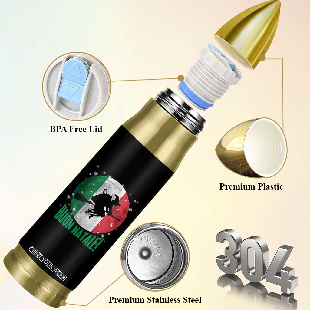 Buon Natale Italian Christmas Bullet Tumbler La Befana Italian Folklore Witch TS11 Print Your Wear