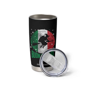 Buon Natale Italian Christmas Tumbler Cup La Befana Italian Folklore Witch TS11 Print Your Wear