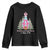 Christian Religious God Valentine's Day Youth Sweatshirt We Love Because He First Loved Us Bible Verse TS11 Black Print Your Wear
