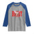 Funny Howdy Valentine Raglan Shirt Valentine's Day Western Cowboy Cupid TS11 Sport Gray Royal Print Your Wear