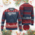 Funny Can't Wait To Gamble Win Today Knit Sweatshirt Gambling Game TS11 Burgundy Print Your Wear